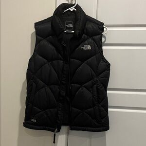 The North Face Black Quilted Vest